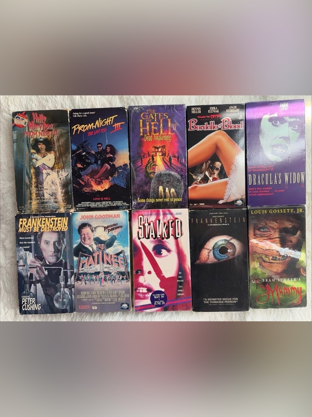 PROM NIGHT 2 III 3: THE LAST KISS Gates Of Hell 2 Is NEW Factory Sealed! VHS Lot